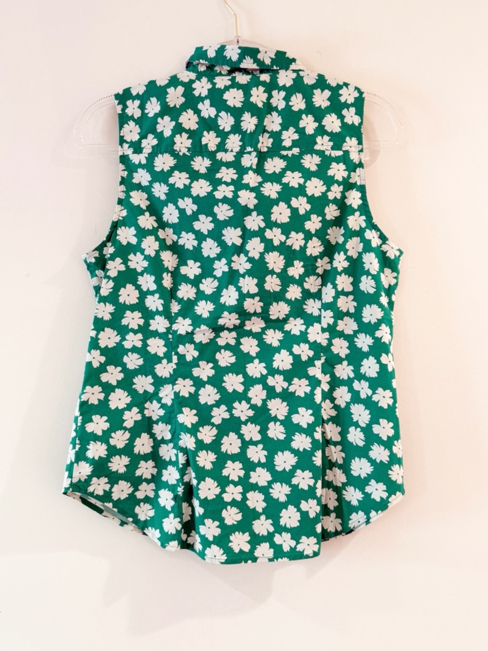 NWT J. Crew Sleeveless Floral Poplin Top - Picture 5 of 7